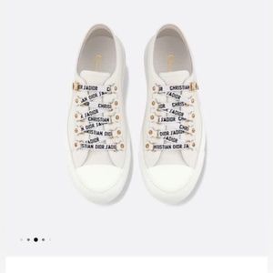 CHRISTIAN DIOR CANVAS SNEAKERS